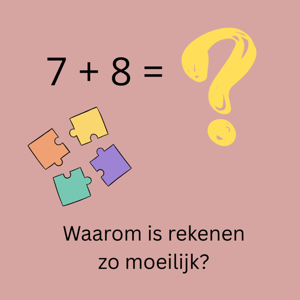 Waarom is rekenen zo moeilijk?